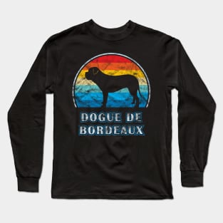 Dogue de Bordeaux Vintage Design Dog Long Sleeve T-Shirt